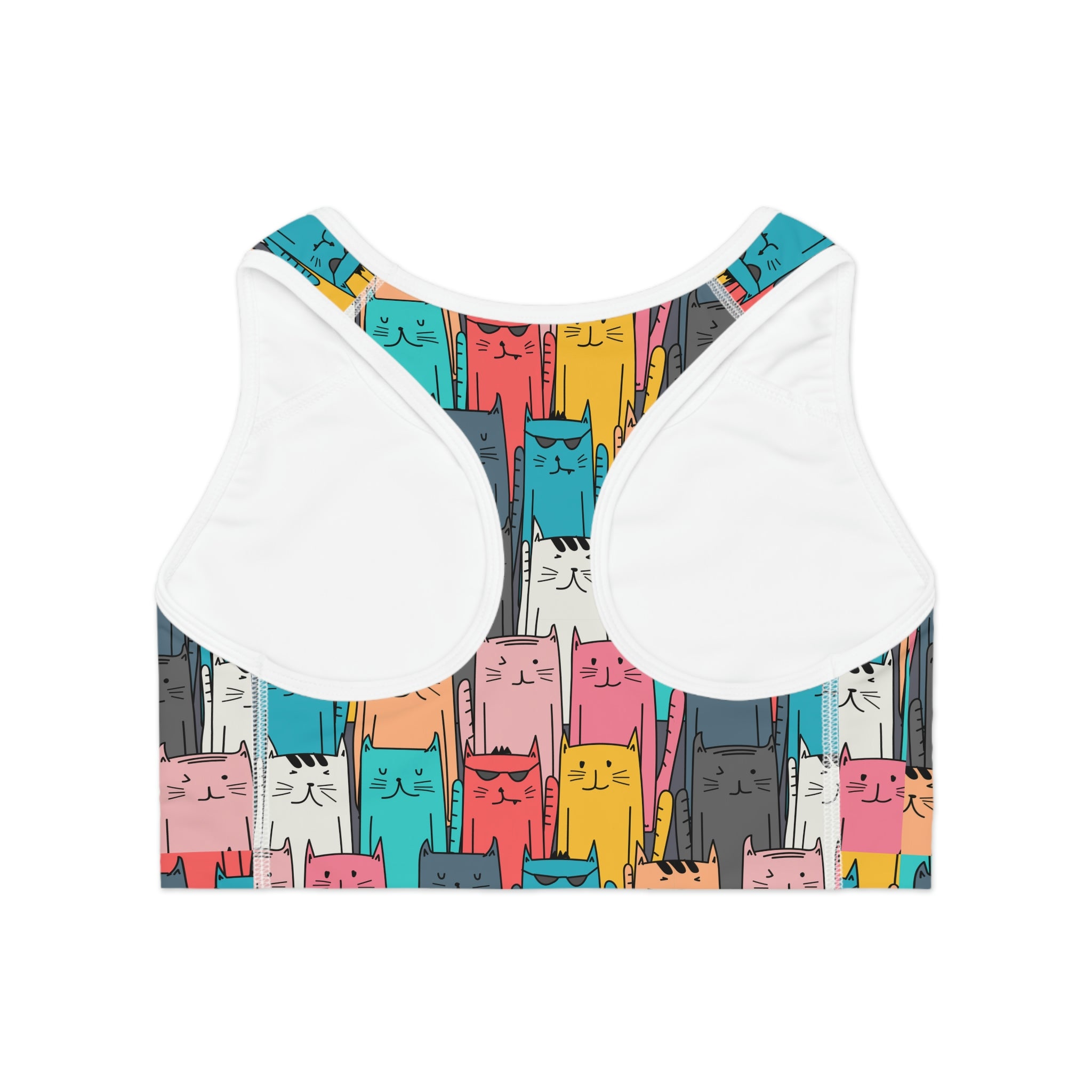 Kitties Galore Sports Bra